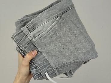 dresy z majtkami: Spodnie jeansowe, KIK, 10 lat, 140, stan - Idealny — 6