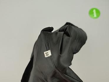 dresy m: Męska kamizelka garniturowa w prążek - Kolor: ciemny grafit/czarny z — 5