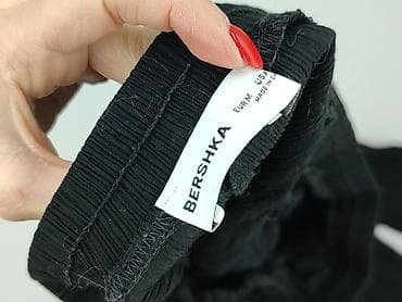 pull and bear spodenki dresowe: Bershka, Spodnie materiałowe damskie, rozmiar M — 4