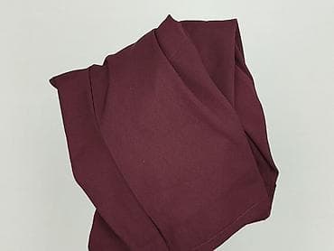 bordowy: Spodnie materiałowe damskie, rozmiar M — 5
