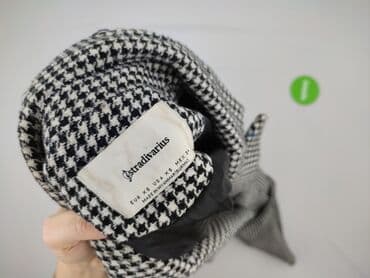 mohito marynarka w kratę: Stradivarius, Płaszcz damski, XS — 4