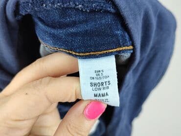 ciążowe krótkie spodenki: H&M, Szorty damskie, rozmiar S — 4