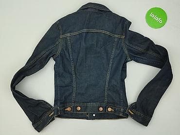 crop kurtki: H&M, Kurtka jeansowa damska, rozmiar 2XS — 3