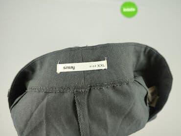 Ubrania damskie: Sinsay, Spodnie materiałowe damskie, rozmiar 2XL — 4