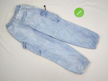 spodnie cargo c a: Spodnie jeansowe, Reserved, 12 lat, 152, stan - Idealny — 3