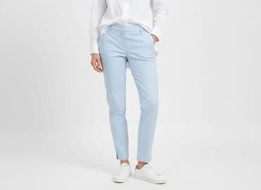 spodnie jeansowe damskie hm: H&M, Spodnie materiałowe damskie, rozmiar S — 7