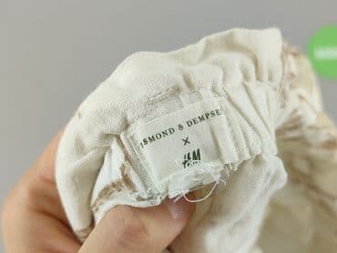 krótkie kremowe spodenki: H&M, Szorty damskie, rozmiar S — 4