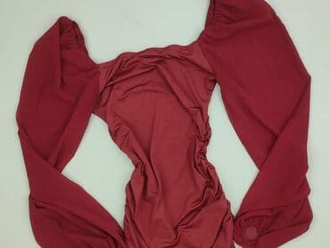 prosta sukienka z bufiastymi rękawami: Women`s dress, size S — 2