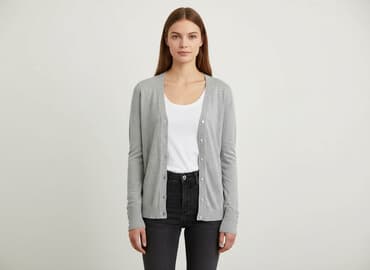 skladanie koszulki: Kardigan damski, rozmiar M — 6