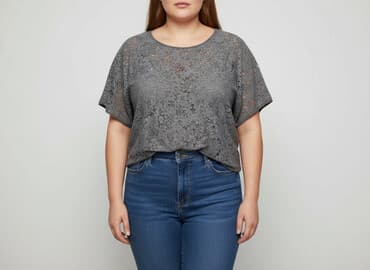 aplikacje z ubraniami: Bluzka damska, rozmiar 5XL — 5