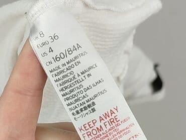 białe obcisła bluzki: T-shirt damski, rozmiar S — 6