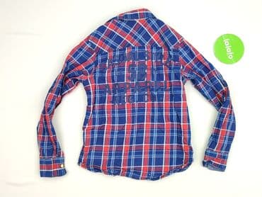 czapka benetton: Shirt 9 years, condition - Perfect, pattern - Cell, color - Blue — 3
