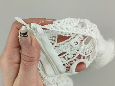 jakie rajstopy do bialej sukienki: Sukienka damska, rozmiar S — 4