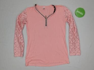 srebrne sukienki na imprezę: Women's blouse, size L (EU 40) — 2