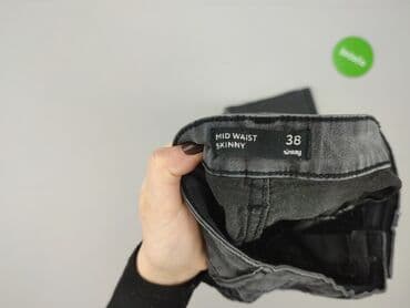 sinsay szerokie spodnie jeansowe: Sinsay, Jeansy damskie, rozmiar M — 4