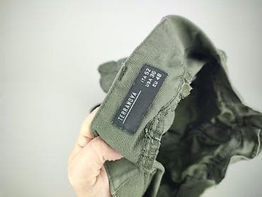 tech fleece: Spodnie męskie Terranova – bojówki/joggery - Kolor: khaki/oliwkowy - — 4