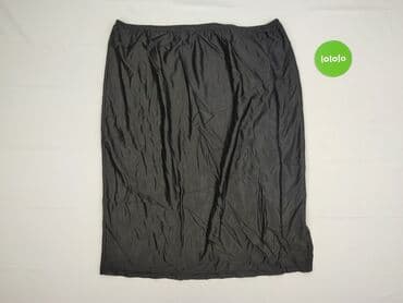 czarne prosta spódnice midi: Spódnica damska, rozmiar 2XL — 2