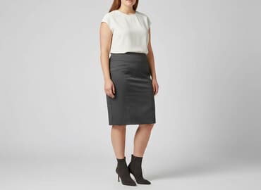 modna kiecka spódnice ołówkowe: Spódnica damska, rozmiar 2XL — 6