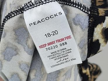 koce: Peacocks, Bluzka damska, rozmiar 4XL — 4