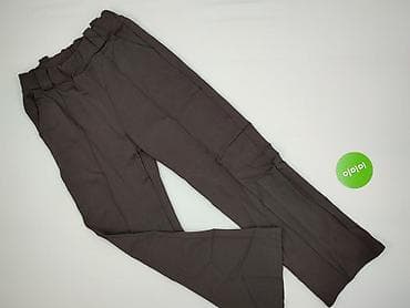 material trousers: Moda Italia, Spodnie materiałowe damskie, rozmiar One size — 2