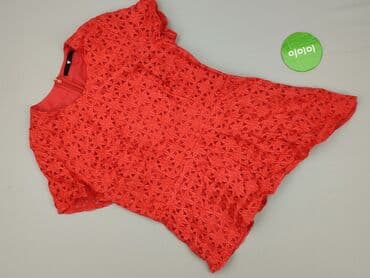 czerwona bluzka z baskinką: By very, Bluzka damska, rozmiar L — 2