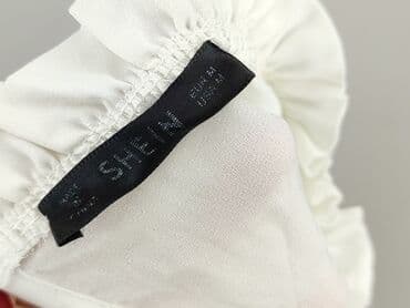 biale bluzki z kolnierzykiem: Shein, Bluzka damska, rozmiar S — 4