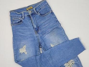 jeansy custom: Jeansy damskie, rozmiar M — 1