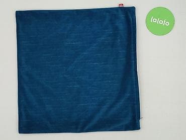stan s komínem: Poszewka dekoracyjna Home&You - Kolor: głęboki morski/teal - — 2