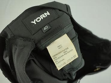 spodnie ysl: YORN, Spodnie materiałowe damskie, rozmiar L — 4