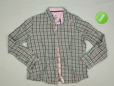 spodnie piżamowe w kratę damskie: Koszula damska, rozmiar M — 2