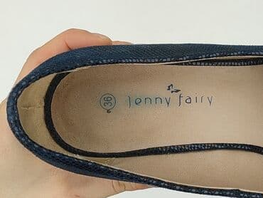 buty na koturnie z futerkiem: Jennyfer, Półbuty damskie, rozmiar 36 — 6