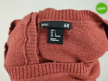 pull and bear bluza: H&M Basic, Women`s sweater, size L — 4