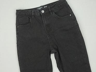 jeans wysoki stan: Skiny, Jeansy damskie, rozmiar S — 1