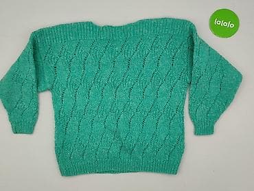 sweter dekolt serce: Hand Knitted, Sweter damski, rozmiar One size — 5