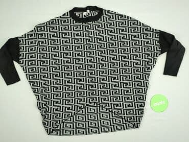 sweter w chmurki reserved: Impression, Sweter damski, rozmiar One size — 2