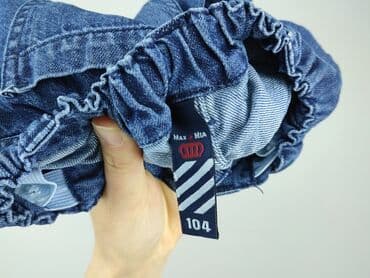 ubrania tesco: Spodnie jeansowe, 3-4 lat, 104, stan - Bardzo dobry — 4