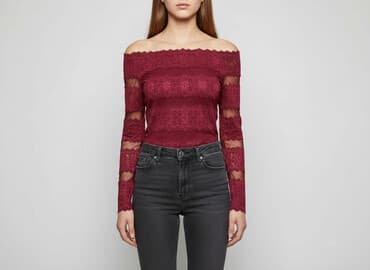 bluzki odkryte ramiona allegro: Bluzka damska, rozmiar S — 5