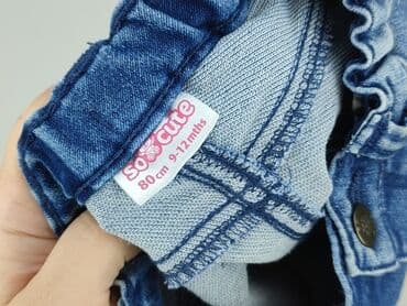 koszula greenpoint: Spodnie jeansowe, So cute, 9-12 miesięcy, stan - Bardzo dobry — 4