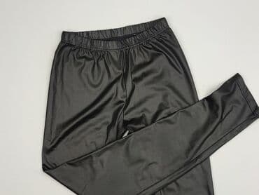 legginsy eko skóra: Legginsy Ze skóry ekologicznej damskie, rozmiar S — 1