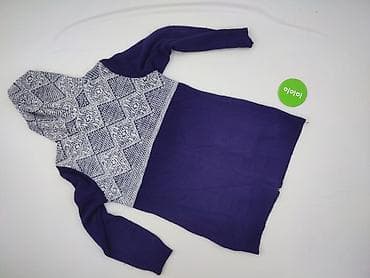 narzutka z kapturem damska: Kardigan damski, rozmiar L — 3