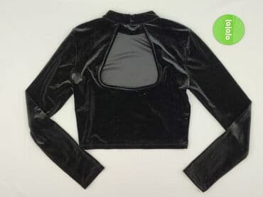 bluzki z tiulem czarne: Bluzka damska, rozmiar S — 4
