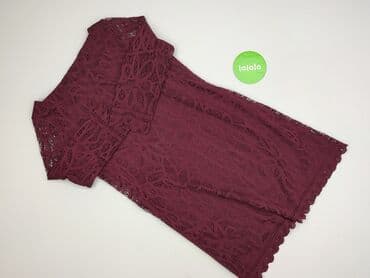 bordowa spódnice: Sukienka damska, rozmiar L — 3