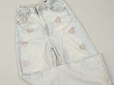 spodnie z dziurami dla dzieci h m: Jeans, H&M, 13 years, 158, condition - Very good — 1