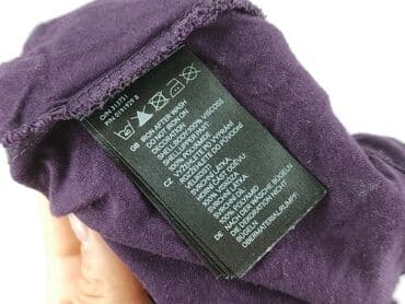 fioletowa koszulka h m: H&M, T-shirt damski, rozmiar S — 5