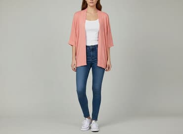 kurtki softshell damskie lidl: Tu, Kardigan damski, L — 6