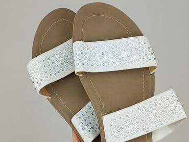 kapcie świąteczne h m: Klapki damskie, rozmiar 41 — 4