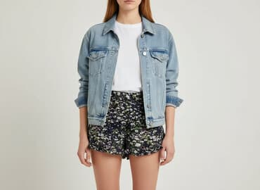 puszyste kapcie nike: GANNI, Szorty damskie, rozmiar S — 6