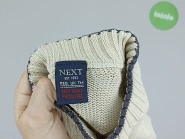 kamizelka jenot naturalny: Sweater, Next, 9-12 months, condition - Good — 4
