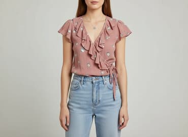 wiosenne bluzki: New Look, Bluzka damska, rozmiar S — 7