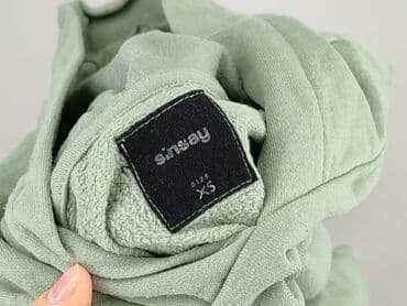 sinsay zielona bluza: Sinsay, Bluza z kapturem damska, rozmiar XS — 4